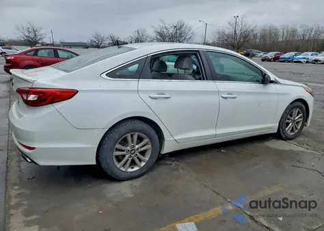 2016 Hyundai Sonata Se z USA, uszkodzony, nr VIN 5NPE24AFXGH386482